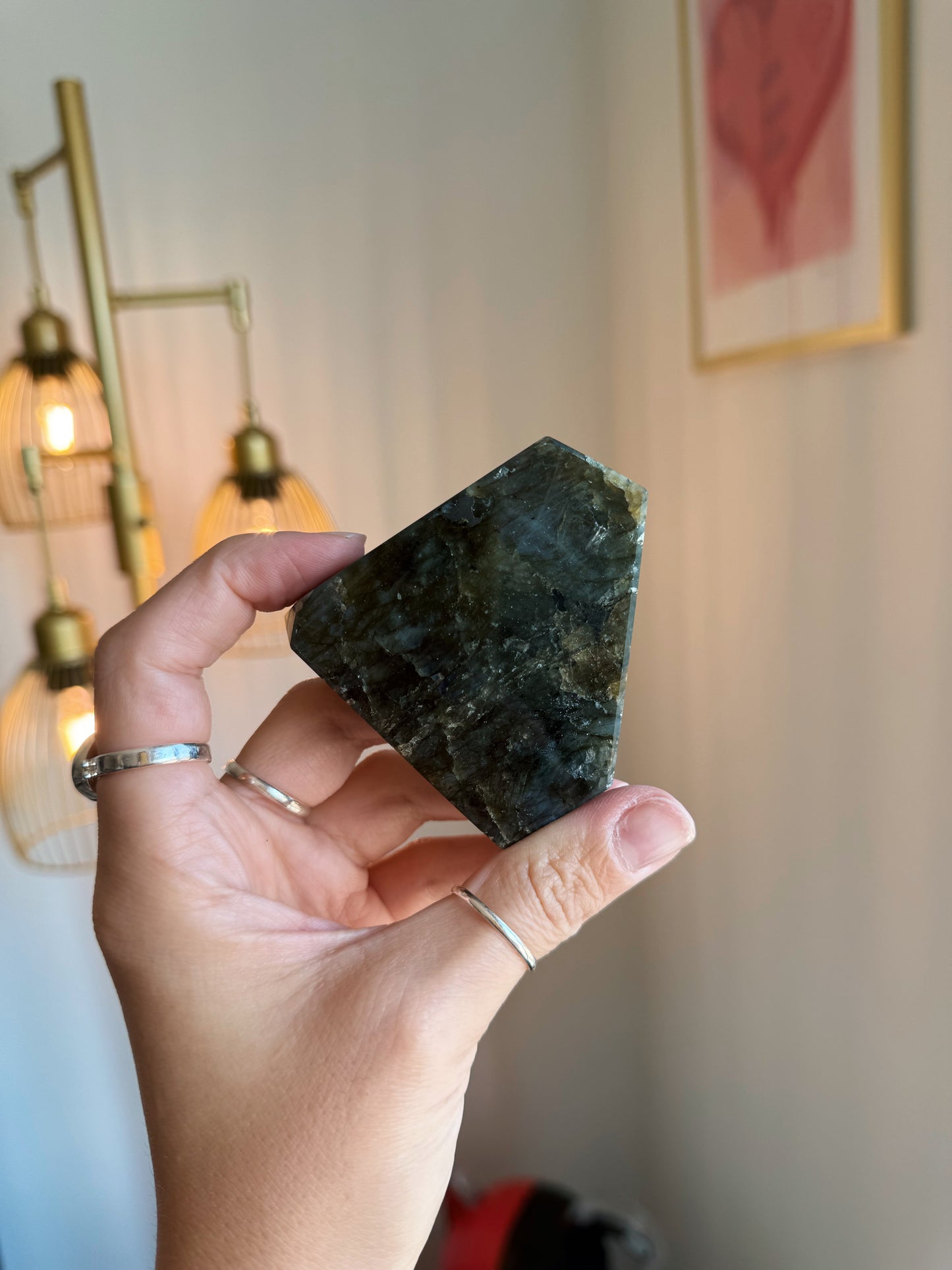Blue Green Labradorite