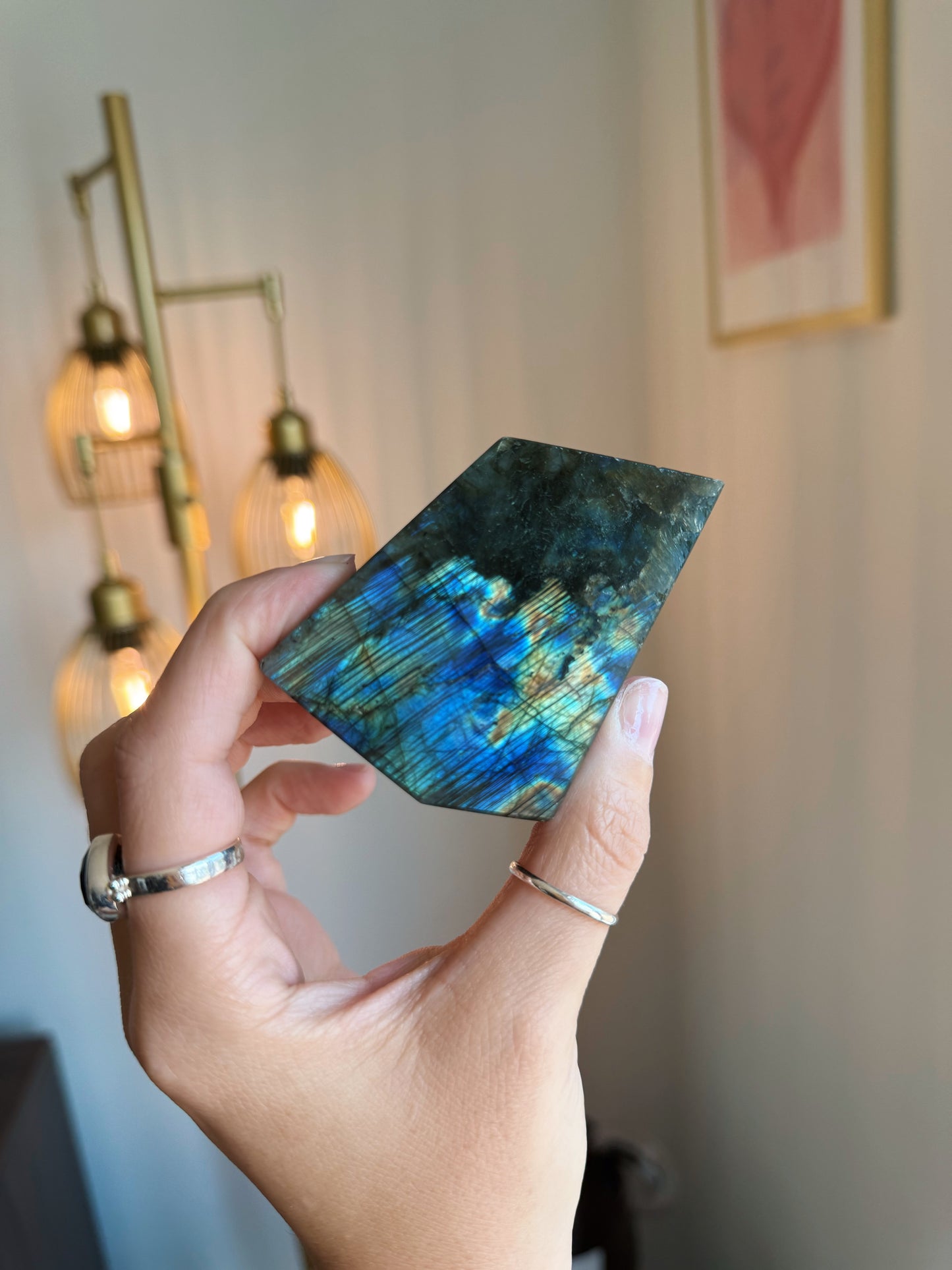 Blue Green Labradorite