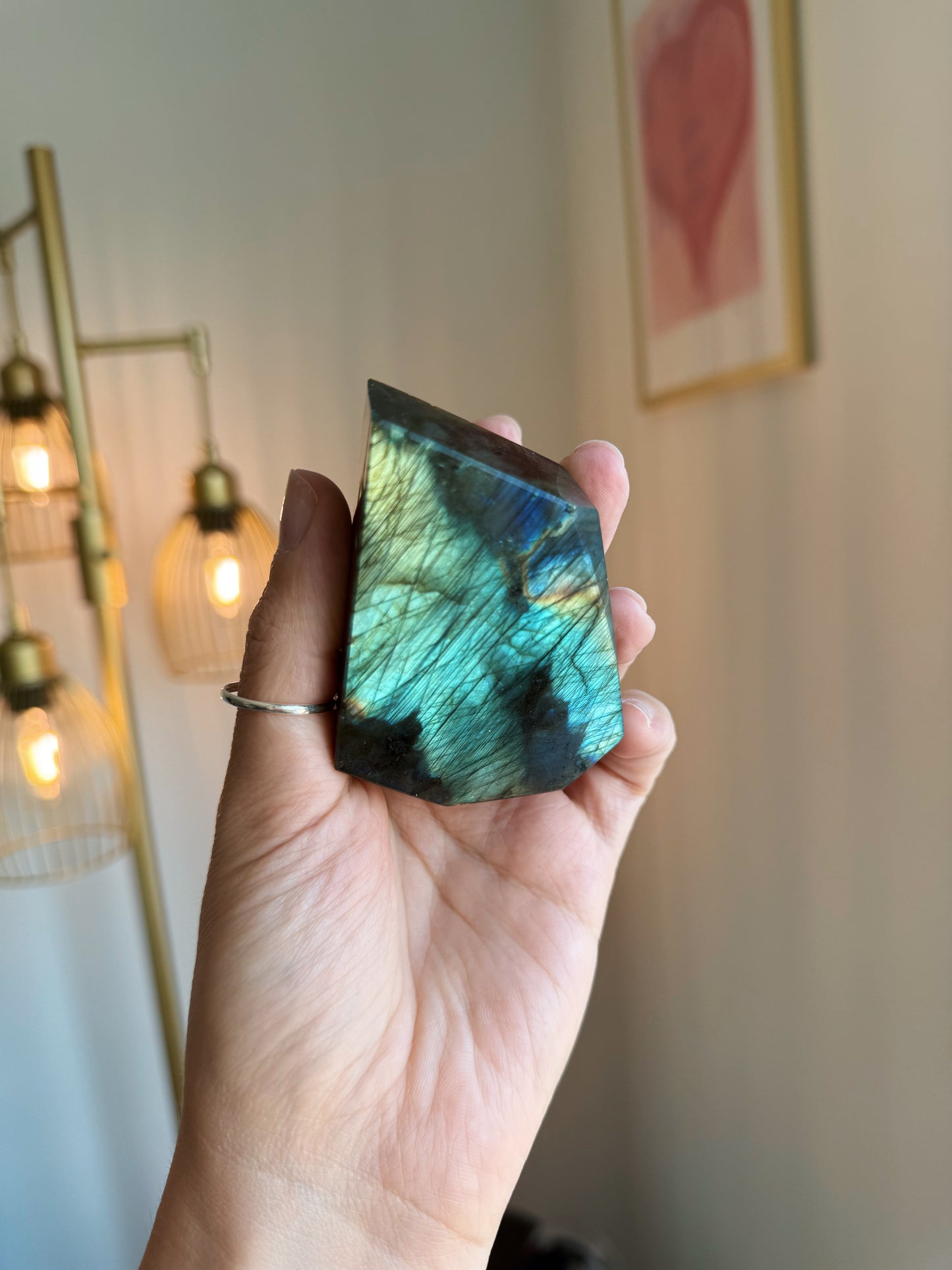 Blue Green Labradorite